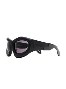 Off-White Katoka zonnebril met vierkant montuur - Zwart
