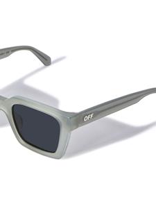 Off-White Palermo zonnebril met vierkant montuur - Grijs