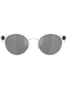 Oakley Deadbolt zonnebril met rond montuur - Zilver