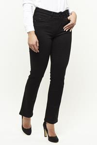 247 Jeans N405T20900 Iris T20 Medium waist tight leg - Black Stretch Twill