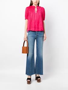 Ulla Johnson Top met korte mouwen - Roze