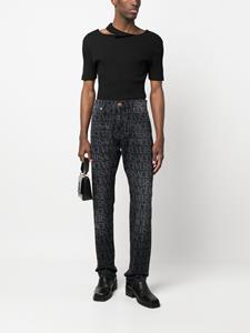 Versace Jeans met logoprint - Zwart