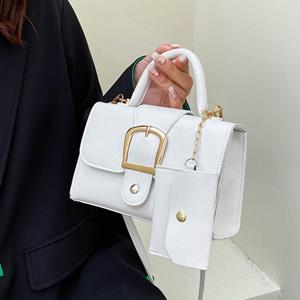 HUANZI BAG 2022 New Simple Retro Handbag Fashionable Small Hanging Bag Cross-body Shoulder Bag for Women