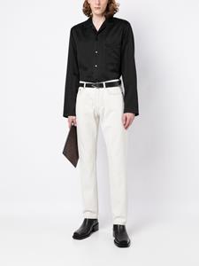 Saint Laurent Ruimvallende jeans - Wit