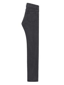 Saint Laurent Jeans met logoplakkaat - Zwart