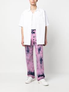 DARKPARK Jeans met tie-dye print - Blauw