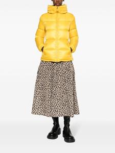 Moncler Douro hooded puffer jacket - Geel