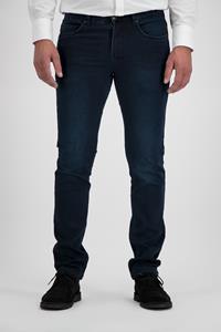 247 Jeans N334J05001 Palm Slim Jog J05 Modern Fit - slim leg - Sand Blasted dark Blue Jog Denim