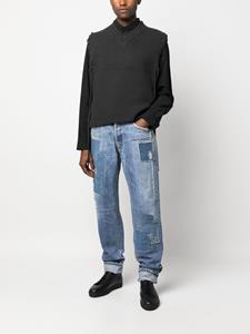 Greg Lauren Straight jeans - Blauw