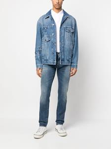 Dolce & Gabbana Jeans met logoplakkaat - Blauw