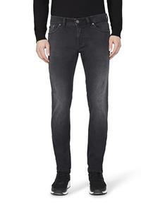 Gardeur  Sandro Slim Fit 5-Pocket Jeans Zwart - 38/30 - Heren