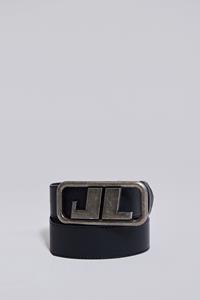 Jaded London Emblem Leather Belt