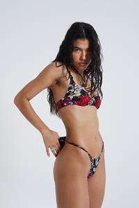Jaded Swim Antoinette Ruched Cup Bikini Top