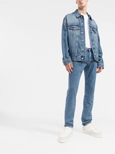 Off-White Jeans met logoprint - Blauw
