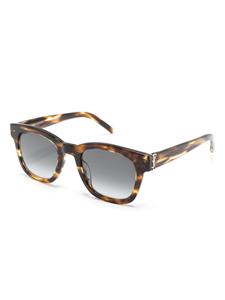 Saint Laurent Eyewear tortoiseshell-effect wayfarer-frame sunglasses - 003 HAVANA