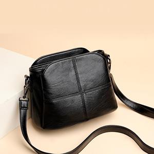 Yogodlns Women's Retro Design Crossbody Bag Trend Quality PU Leather Bucket Shoulder Bags Small Handbags