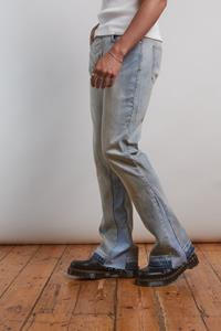 Jaded Man Flared Jean With Inserted Panel