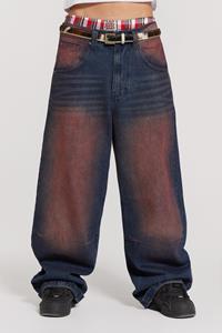 Jaded Man Deep Red Colossus Jeans