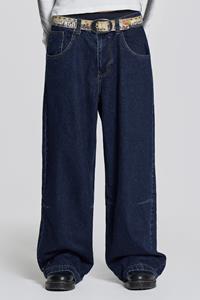 Jaded Man Indigo Low Rise Colossus Baggy Jeans