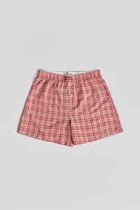 Jaded Man Red Check Boxer