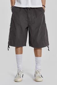 Jaded Man Vintage Grey Parachute Cargo Shorts