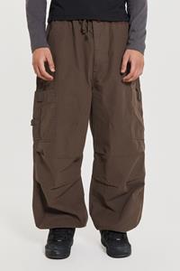 Jaded Man Brown Parachute Cargo Pants