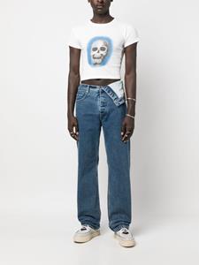 Y/Project Asymmetrische jeans - Blauw