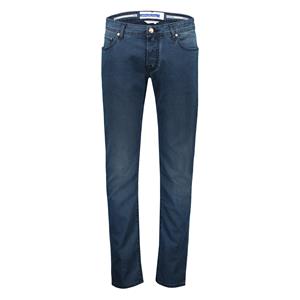 Jacob cohen  jeans Nick slim limited edition canvas katoen stretch blauw