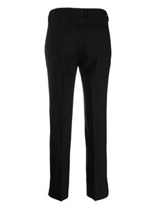 Incotex tailored straight-leg trousers - Zwart
