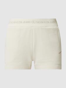 Calvin Klein Jeans Sweatshorts van biologisch katoen