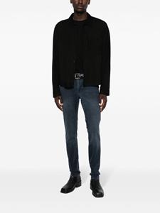 FRAME mid-rise tapered jeans - Grijs