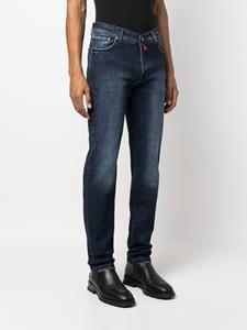 Kiton Straight jeans - Blauw
