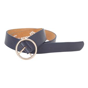 Forest Womens/Ladies Circle Buckle Leather Belt