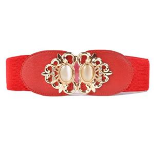 Wild Nights Female Fashion Coat Belt Wide Waistband Waist Elastic Stretch Belt for Women Clothing Accessories