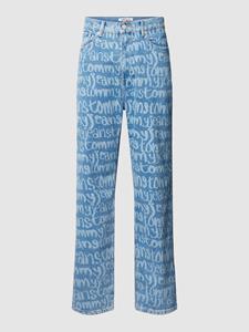 Tommy Jeans Jeans met all-over labelprint, model 'SKATER'