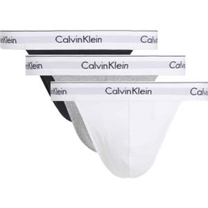 Calvin Klein 3 stuks Modern Cotton Stretch Thong