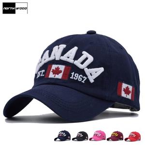 Northwood [] Katoen Canada Baseball Cap Canada Hoed Snapback Heren Baseball Caps Snapback Dad Hat