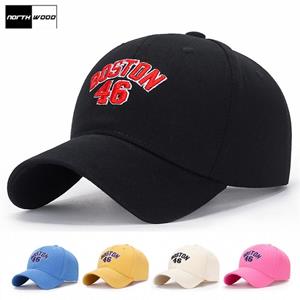 Northwood []BOSTON Letter Baseball Caps for Men Women Hip Hop Dad Hats Summer Baseball Trucker Cap