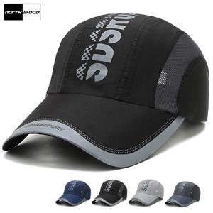 Northwood [] Quick Drying Summer Mesh Baseball Cap for Men Women Outdoor Sport Cap Sun Hat