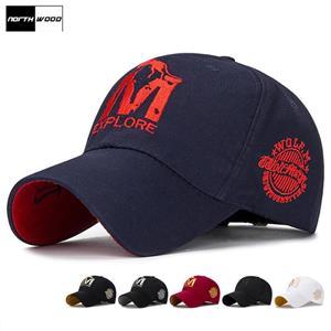 Northwood [] WOLF M Letter Baseball Cap voor mannen Vrouwen Streetwear Dad Hat Zomer Sun Visor Trucker Cap