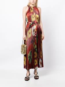 Ulla Johnson Midi-jurk met abstracte print - Veelkleurig
