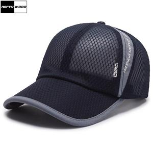Northwood Summer Cap With Mesh Breathable Baseball Cap For Men Women Fast Dry Snapback Dad Hat