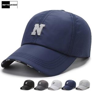 Northwood N Letter Breathable Summer Baseball Cap For Men Women Letter Golf Caps Trucker Hat Hip Hop Snapback