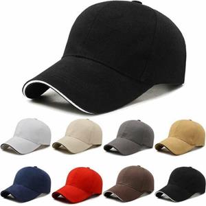 4 MEN Mens Womens Baseball Cap Classic Golf Adjustable Visor Hat Gym Sports Caps