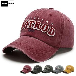 Northwood Cotton Letter Baseball Cap For Women Men Unisex Embroidery Snapback Hat Bone Trucker Caps Fitted Cap