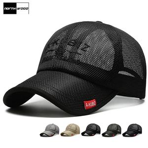 Northwood Ademende Mesh Summer Cap Heren Baseball Caps Vrouwen Outdoor Dad Hat Quick Dry Snapback Trucker Cap