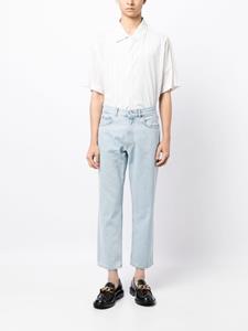 Martine Rose Cropped jeans - Blauw