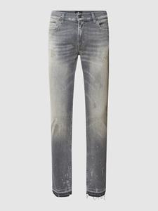 7 For All Mankind Skinny fit jeans met ritssluiting, model 'Paxtyn'