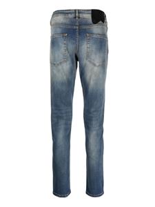 Salvatore Santoro Jeans met logopatch - Blauw