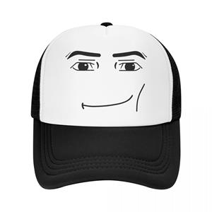 91530102MAC1PG27XM Personalized Anime Robot Robloxs Face Baseball Cap WoUnisex Unisex Adjustable Trucker Hat Sports Snapback Caps Summer Hats
